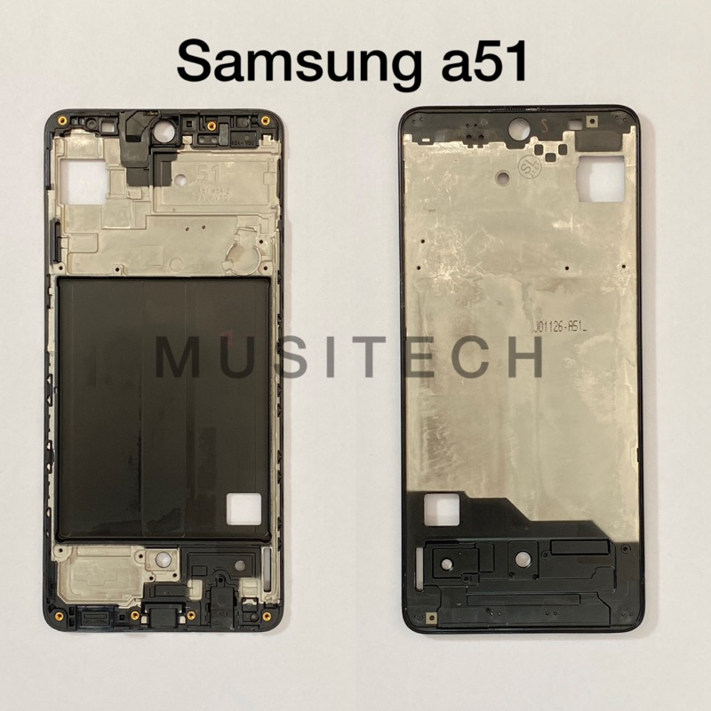 frame samsung a51/tulang tengah samsung a51/kedudukan lcd samsung a51/tatakan lcd