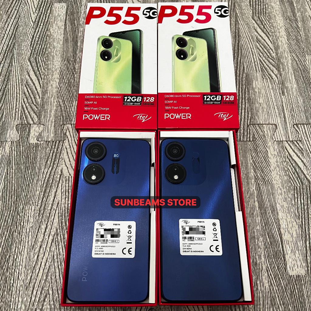 ITEL P55 5G 6/128 Second Fullset Bekas Resmi