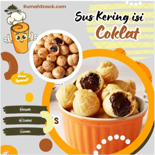 

SUS KERING RENYAH ISI COKELAT COKLAT MANIS 100GR