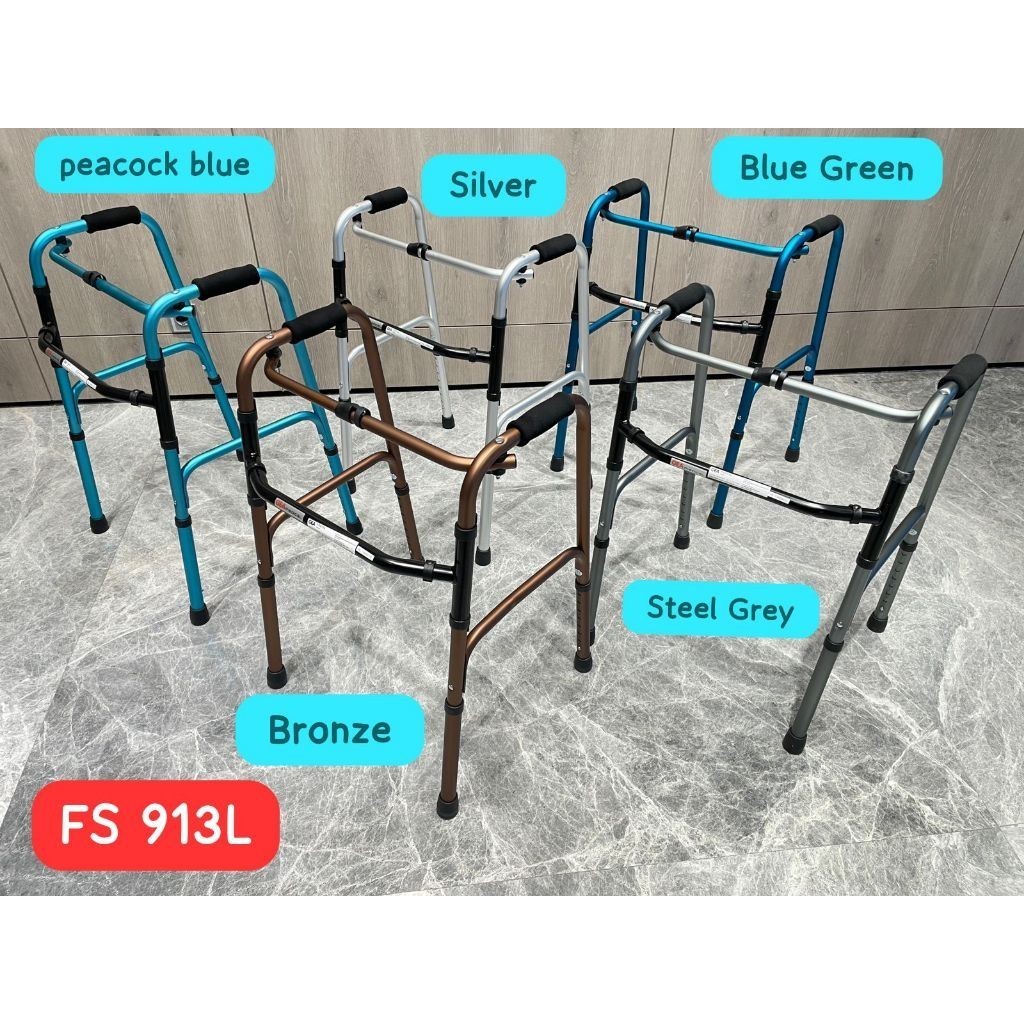 WALKER ALAT BANTU JALAN THERAPY TONGKAT ORIGINAL GEA ALUMINIUM PREMIUM / WALKER 913 GEA ALKES MEDAN