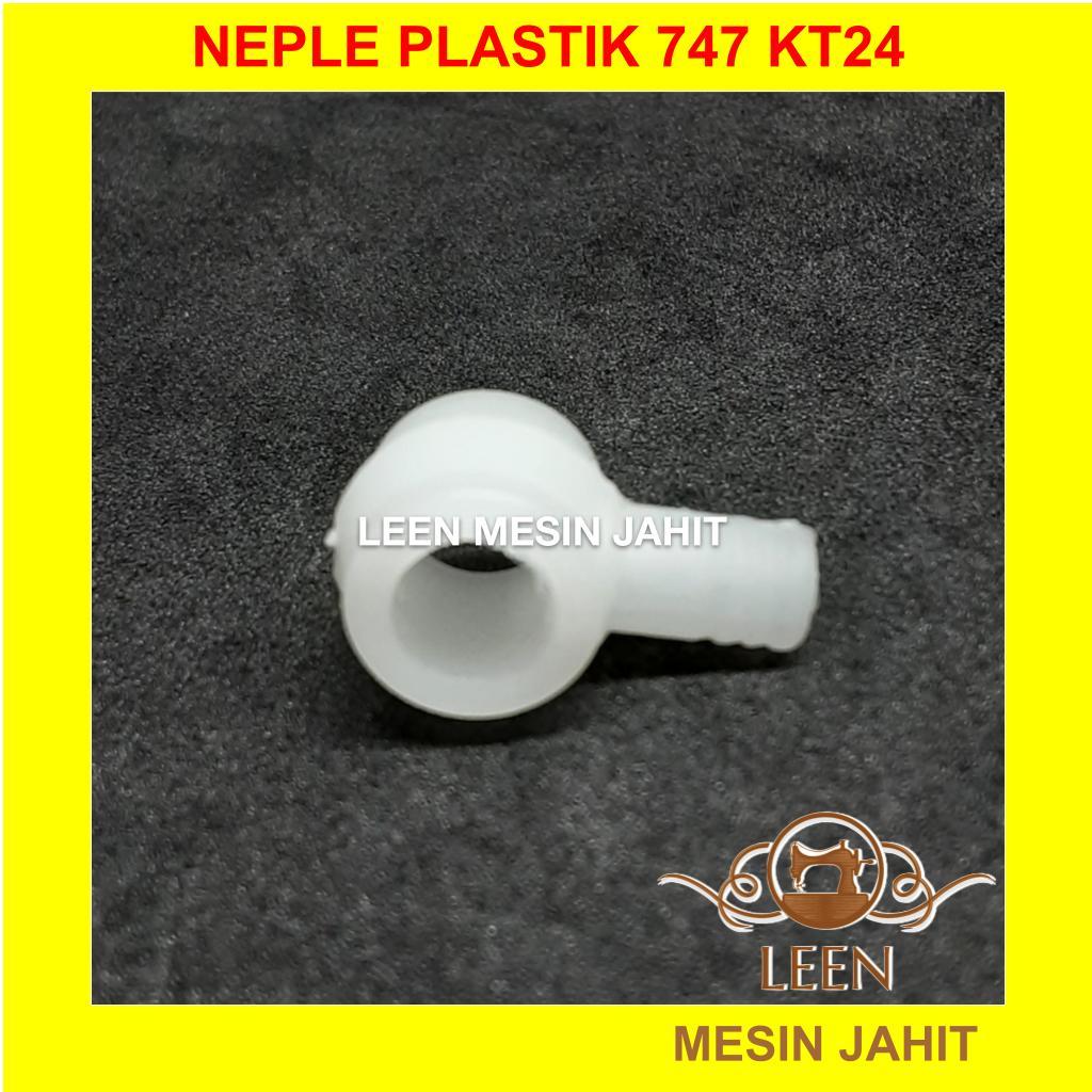 KT 24 Sambungan Selang Minyak Mesin Jahit Obras 747 Neple KT24 KT25 LEEN