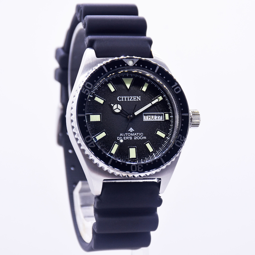 Citizen NY0120-01E Promaster Marine Automatic Diver Black Dial Original