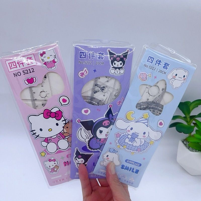 

PENGGARIS MOTIF SANRIO SET ISI 4PCS/KEMASAN (FREE POUCH)