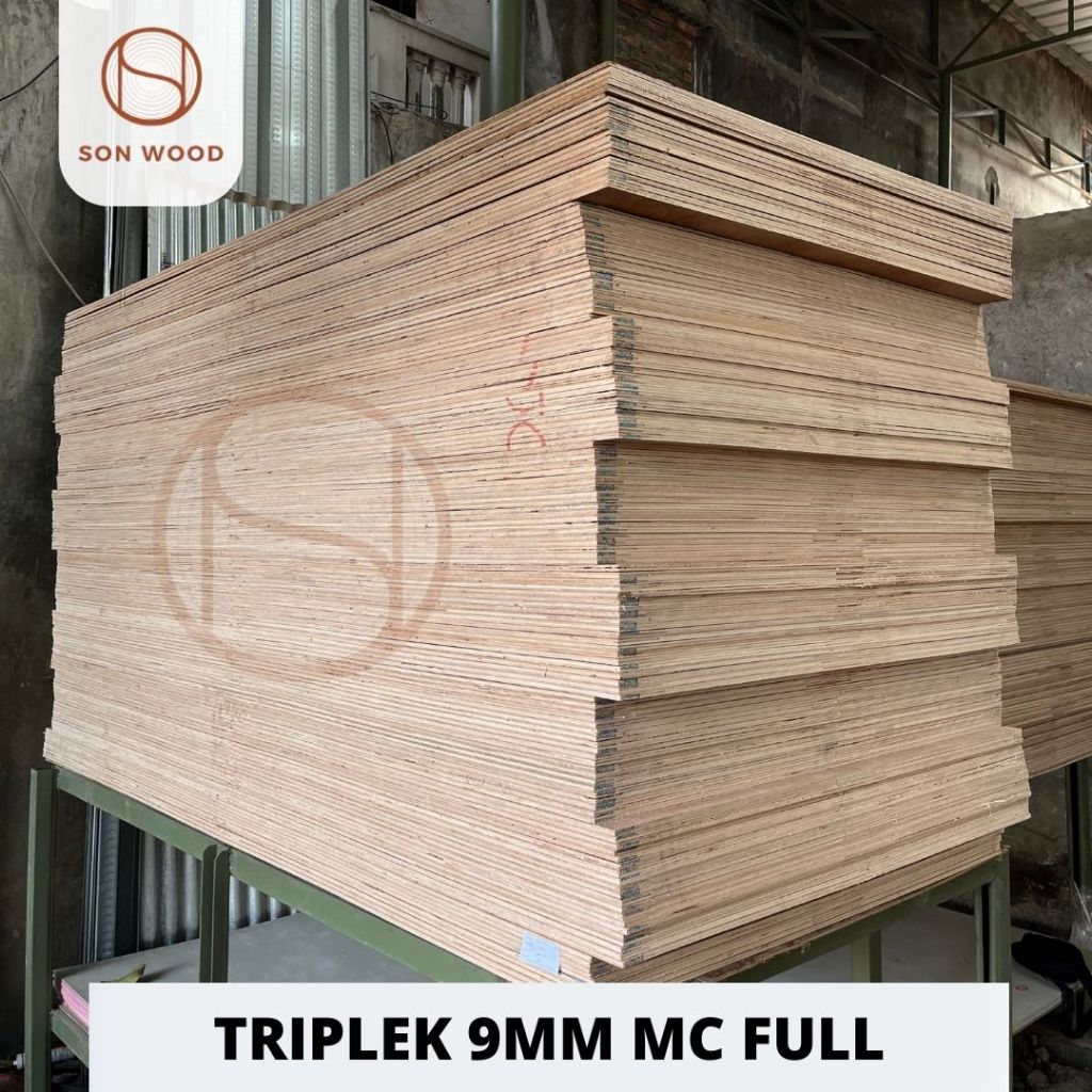 Triplek 9mm MC Sariagus UKURAN FULL (HARGA ECER / PERLEMBAR)