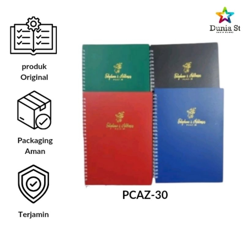 

address book PCAZ-30