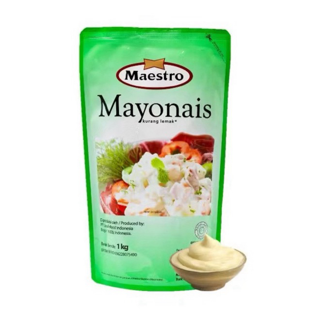 

✅ HAHA STORE | Mayonais Maestro Kurang Lemak Pouch 1 Kg