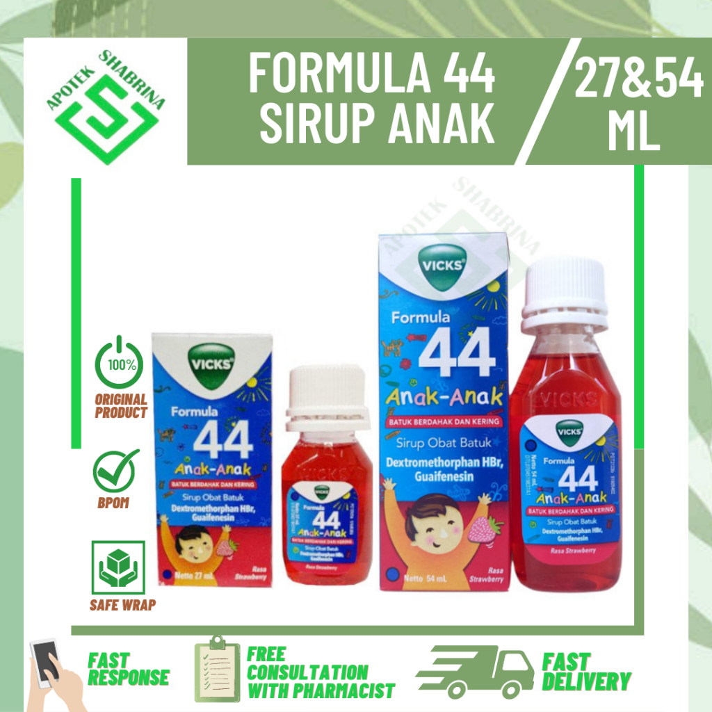 VICK FORMULA 44 ANAK