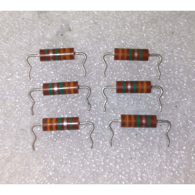 resistor 3m3 1 watt allen bradley 5pcs