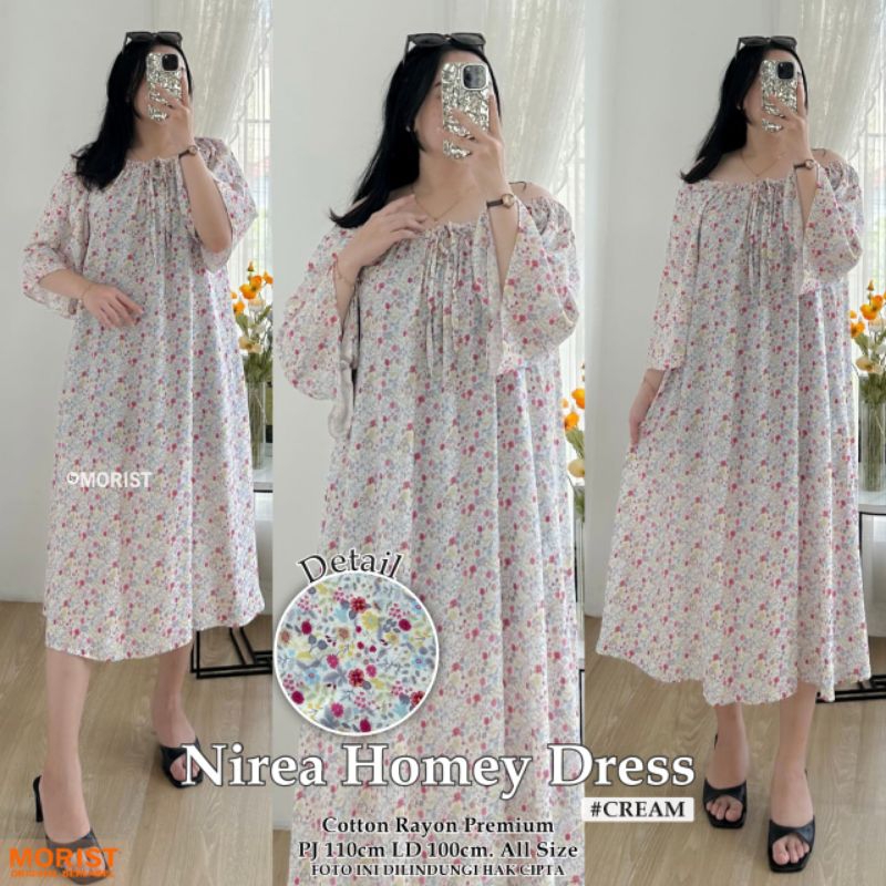 NIREA ELMIR ROALA SHARI HOME DRESS