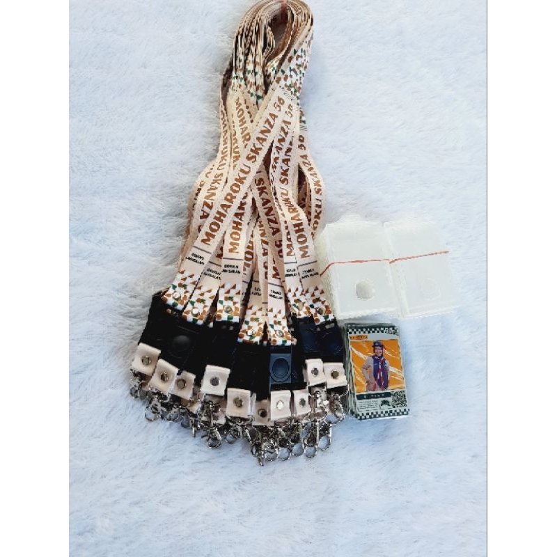 

[1 Hari Jadi] Lanyard/ Tali Id Card ukuran 2 cm Custom Bolak Balik