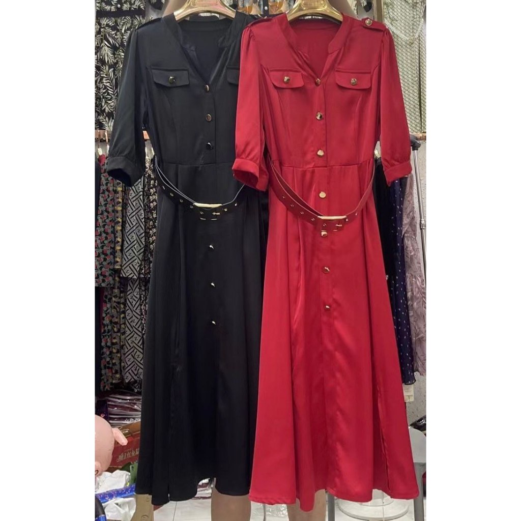Gaun Emma.Butik E00198 Formal Pesta Gereja Elegan Wanita Kondangan