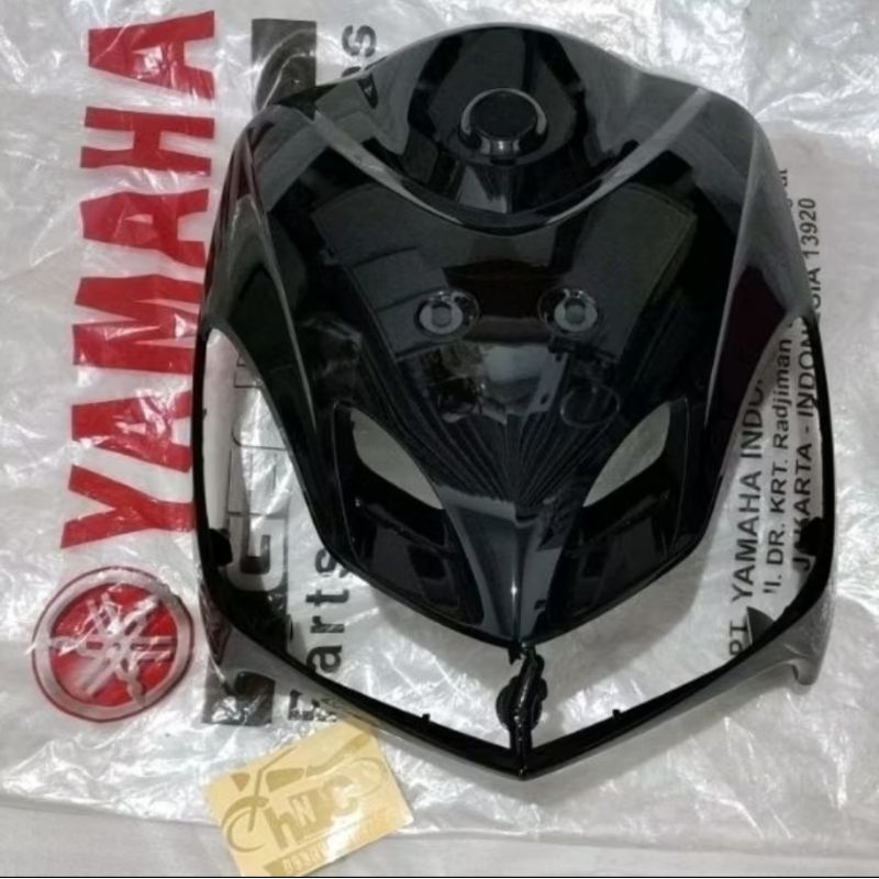 TAMENG DEPAN LEGSHIELD HITAM MIO SMILE ORI YAMAHA YGP 28D-F8311-00-P1