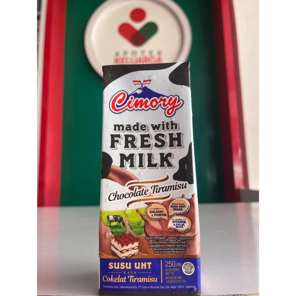 

Cimory Fresh Milk Uht Choco Tiramisu 250mL #susu sapi segar #rasa coklat #creamy