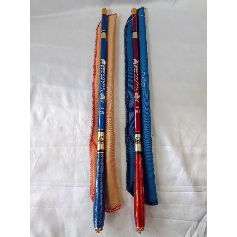 Joran tegek Daihan NAGANO 300 cm carbon ruas pendek 40cm