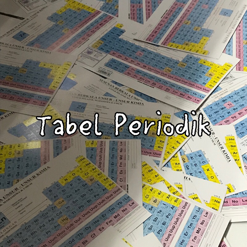 

Tabel Periodik / Tabel Kimia Kecil