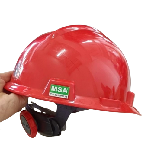 Helm Safety MSA Lokal Fastrek Merah / Helm Safety SNI Murah / Helm Safety Proyek