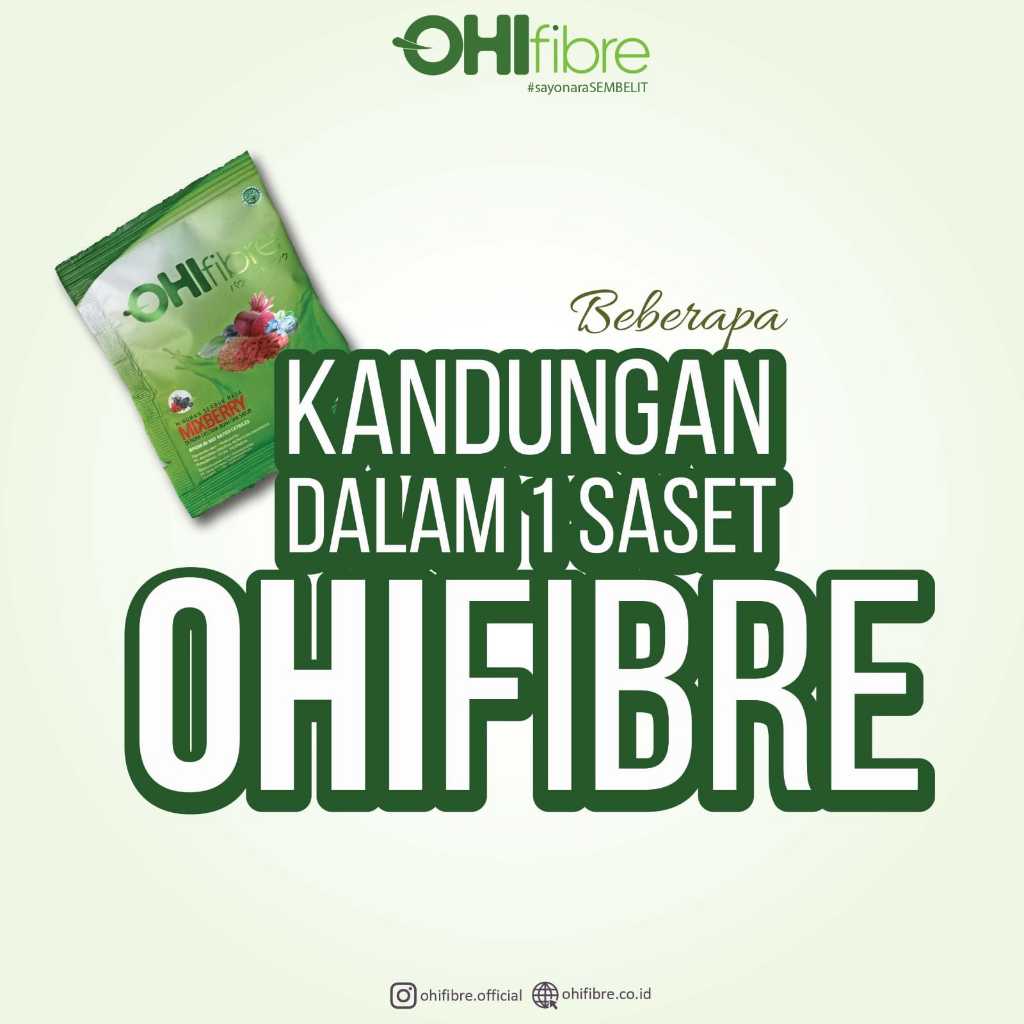 

OHIFibre Sachet