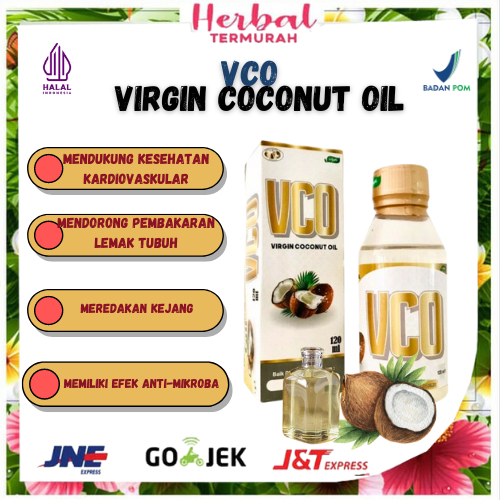 

VIRGIN COCONUT OIL|VCO|120ML MURNI MINYAK KELAPA MENDUKUNG KESEHATAN KARDIOVASKULAR HALAL