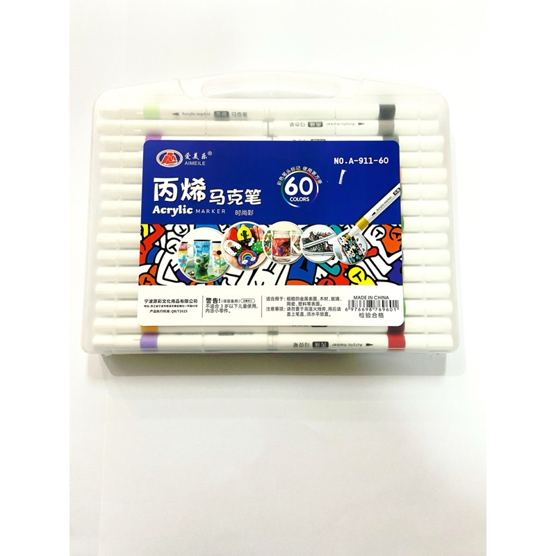 

Spidol Acrylic Aimeile 60 Warna