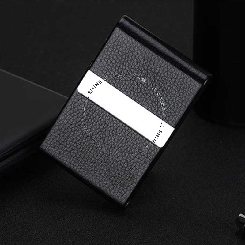 Dompet Kotak Boks Tempat Wadah Batang Rowkok Tembako Desain Elegan High Quality