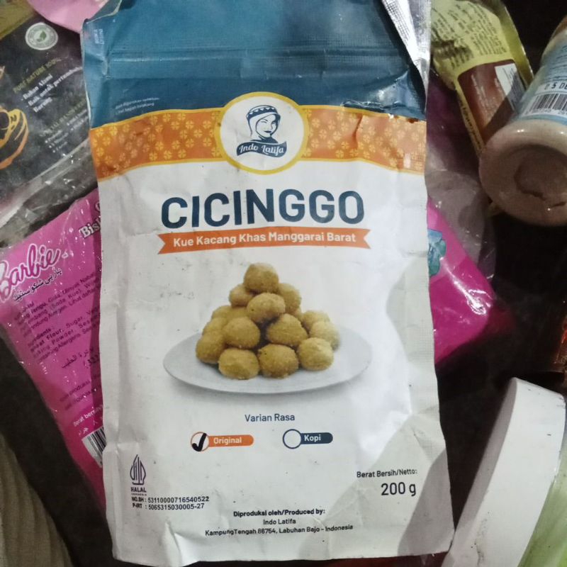 

CICINGGO kue kacang khas Manggarai Barat 200g exp 02 Nov 2024