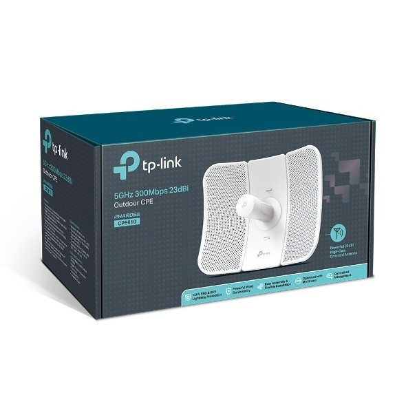 CPE 610 TP-Link 5GHz 300Mbps 23dBi Outdoor CPE CPE610