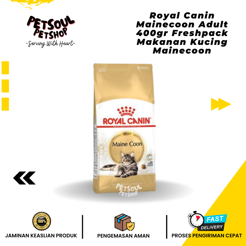 Royal Canin Mainecoon Adult 400gr Freshpack Makanan Kucing Mainecoon Royal Canin