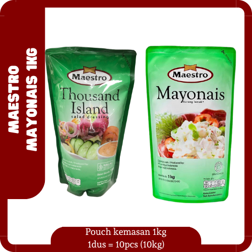 

MAESTRO MAYONAISE 1KG | MAYONAISE MAESTRO POUCH 1KG