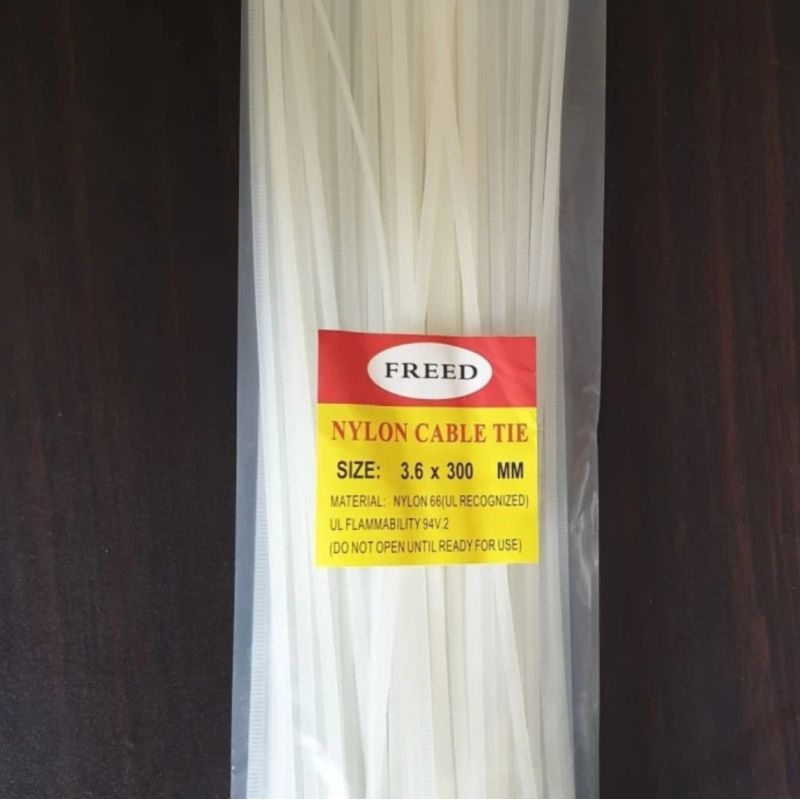 kabel ties / nylon kabel ties 300mm warna putih