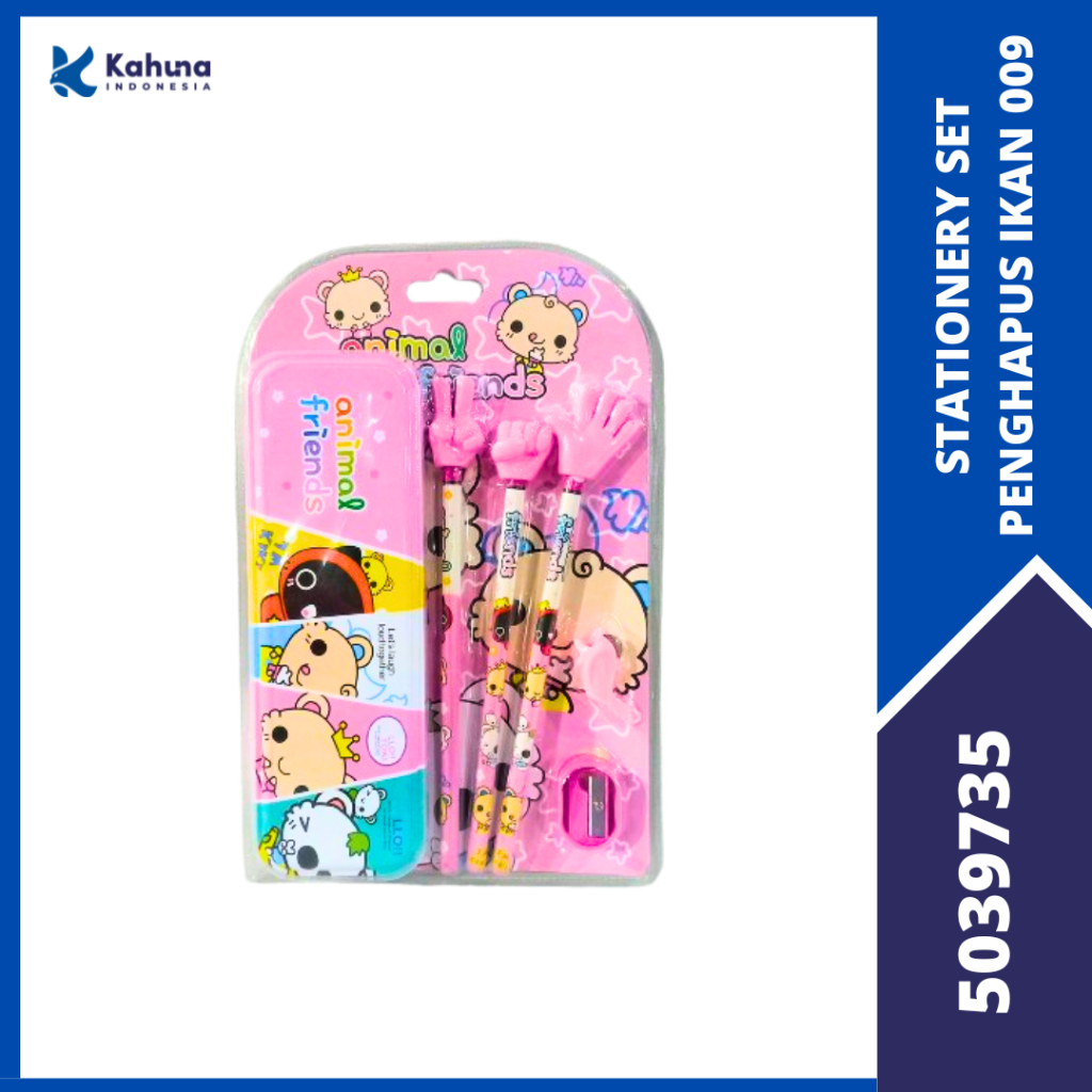 

STATIONERY SET 009 / Kotak Pensil Anak 9IN1 / Alat Tulis Sekolah Anak cewek Set untuk Hadiah [5039735]