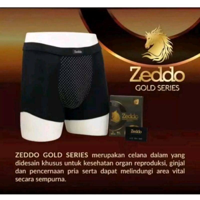 TERLARIS - ZEDDO GOLD SERIES CELANA DALAM TERAPY KUSUS PRIA ORIGINAL