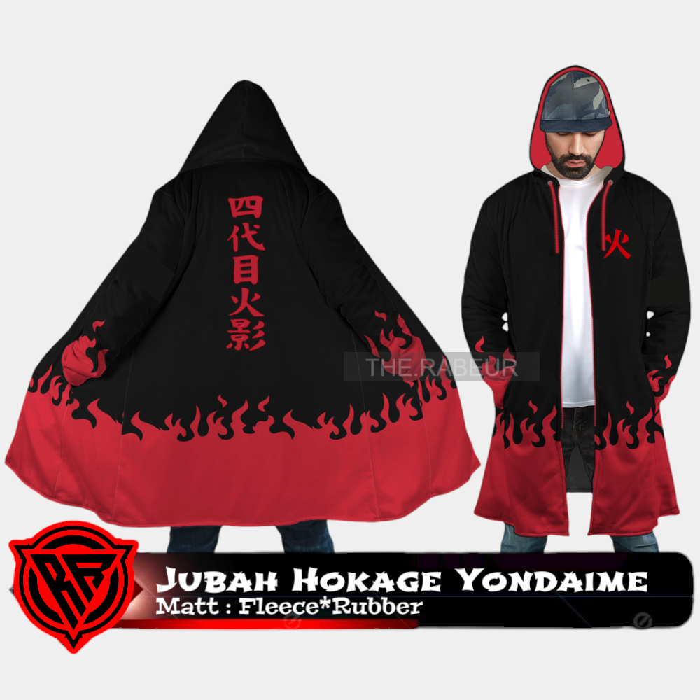 Jacket Anime Jubah Naruto Hokage Yondaime