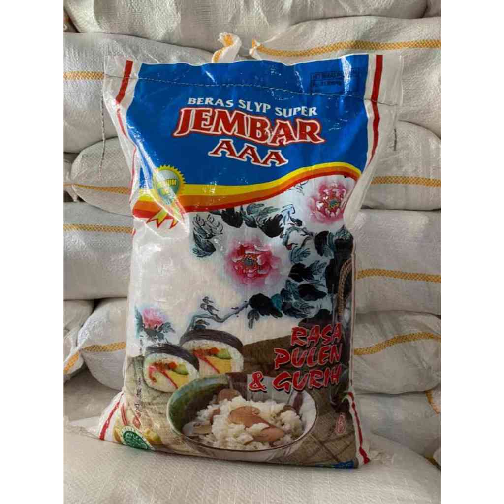 

BERAS JEMBAR AAA 5KG PRODUK WENI ASIH (KEMASAN PACK)