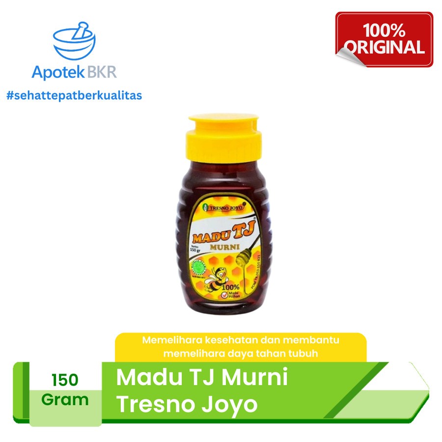 

Madu TJ Tresno Joyo Murni Kemasan 150gr dan 250gr - Untuk Menjaga Daya Tahan Tubuh