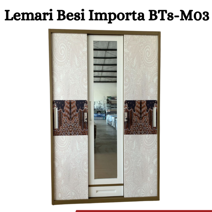 Importa BTs-M03  Lemari Besi 3 Pintu Jumbo - Lemari Besi Pintu Sliding