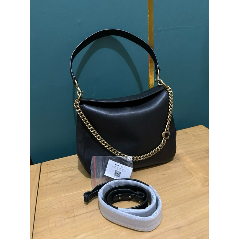 PRELOVED COACH HOBO CHAIN