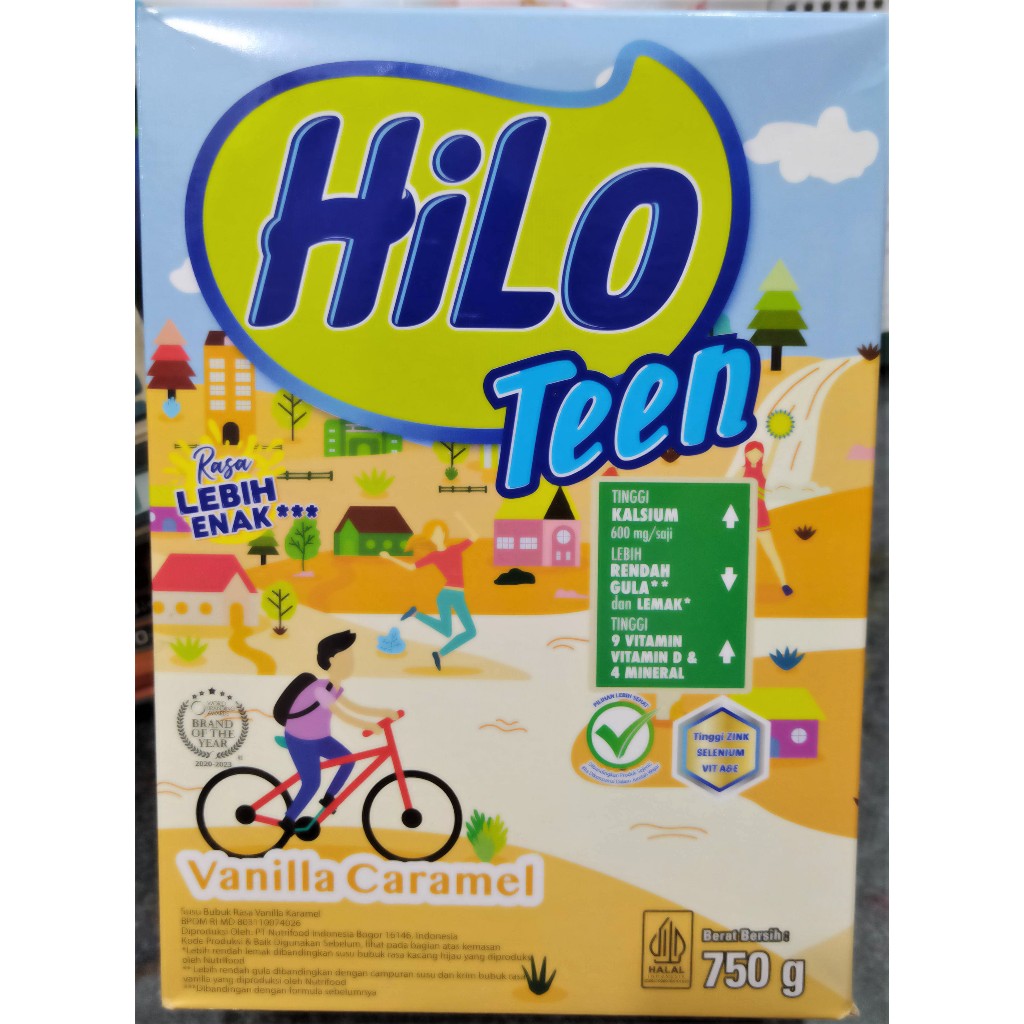

HiLo Teen 750GR Vanilla Caramel