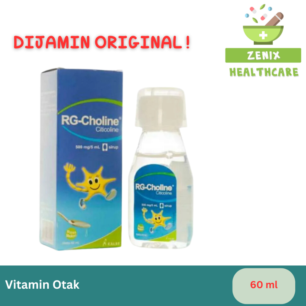 RG Choline Sirup 60 ml - Vitamin Otak