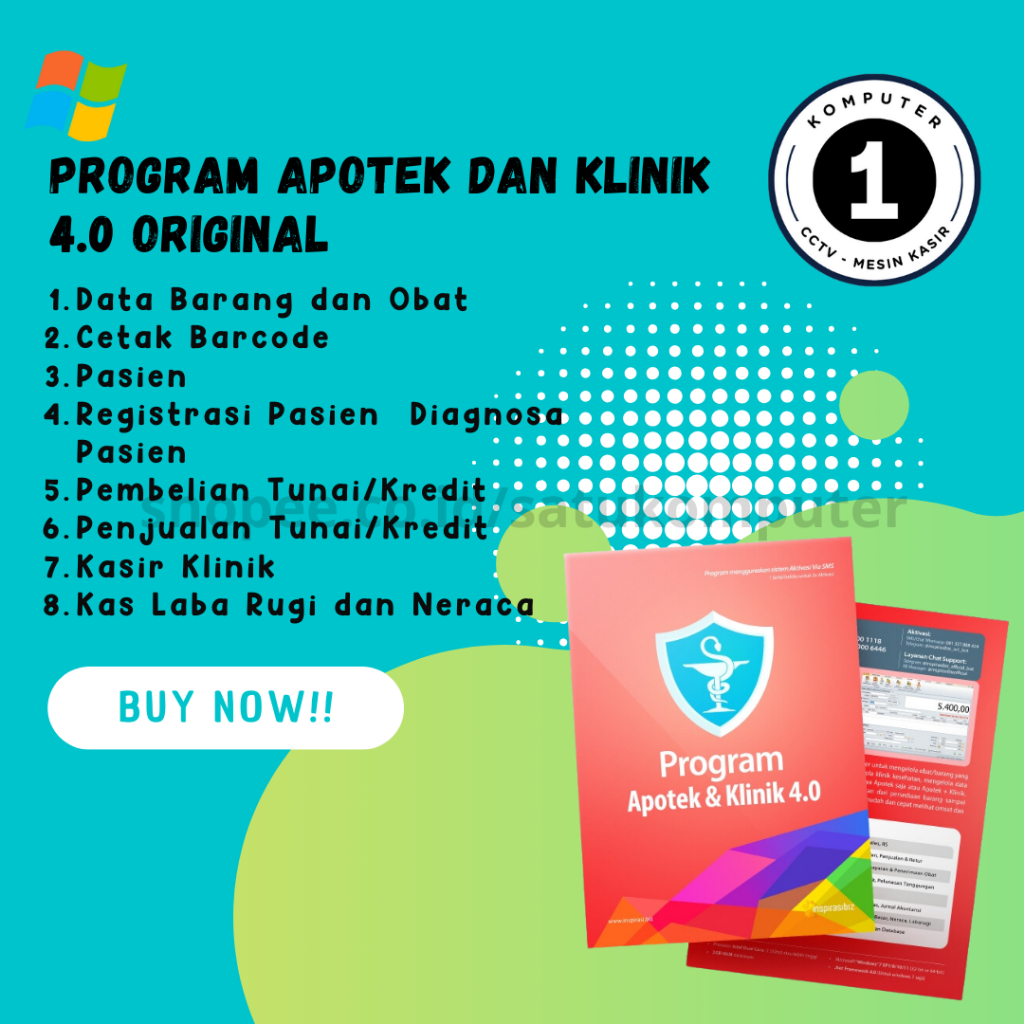 Program Apotek dan Klinik 4.0 Original