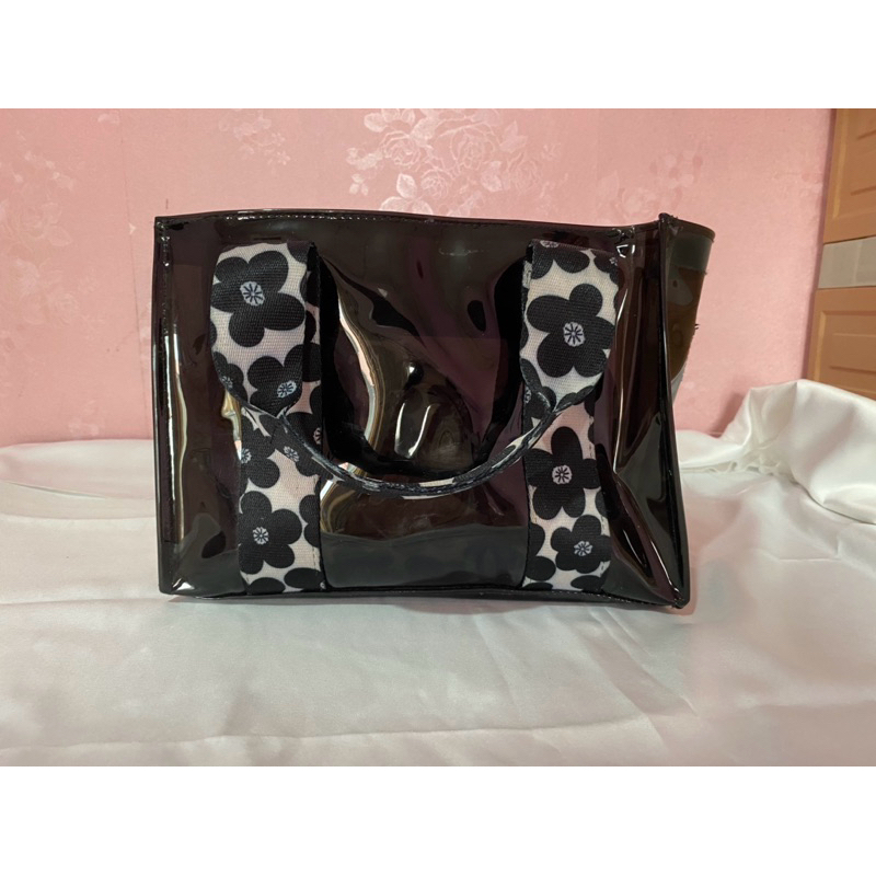 Preloved Sovlo Mini Cleo Monochrome Hitam