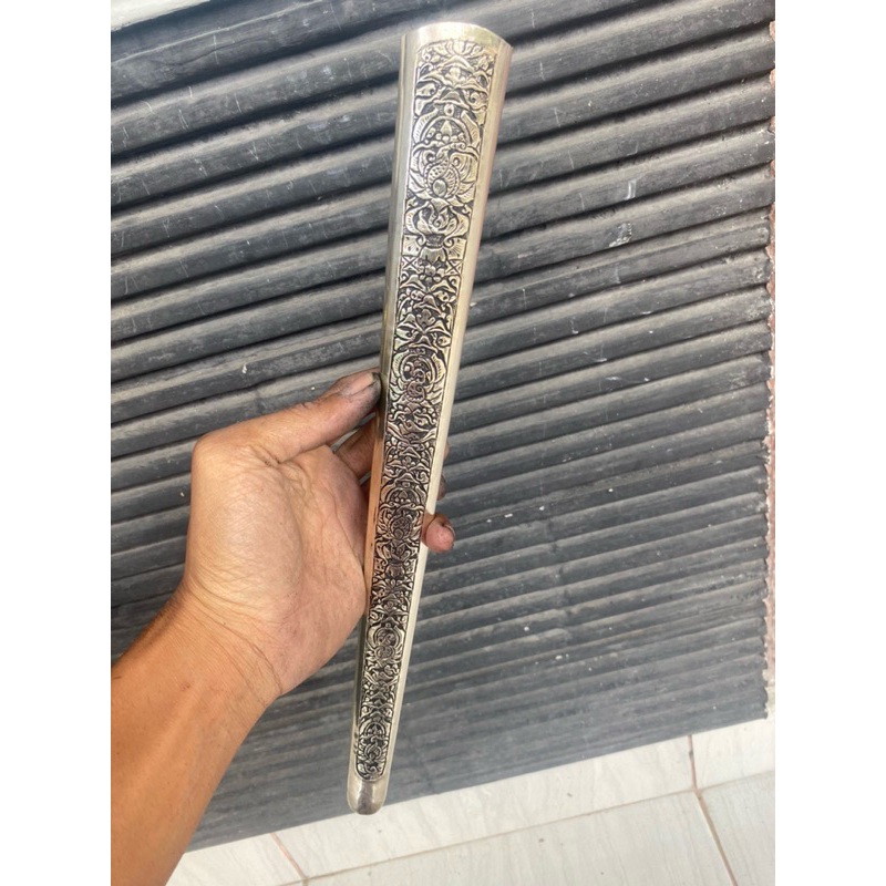 pendok jogja  04mm lapis perak motif jlungud