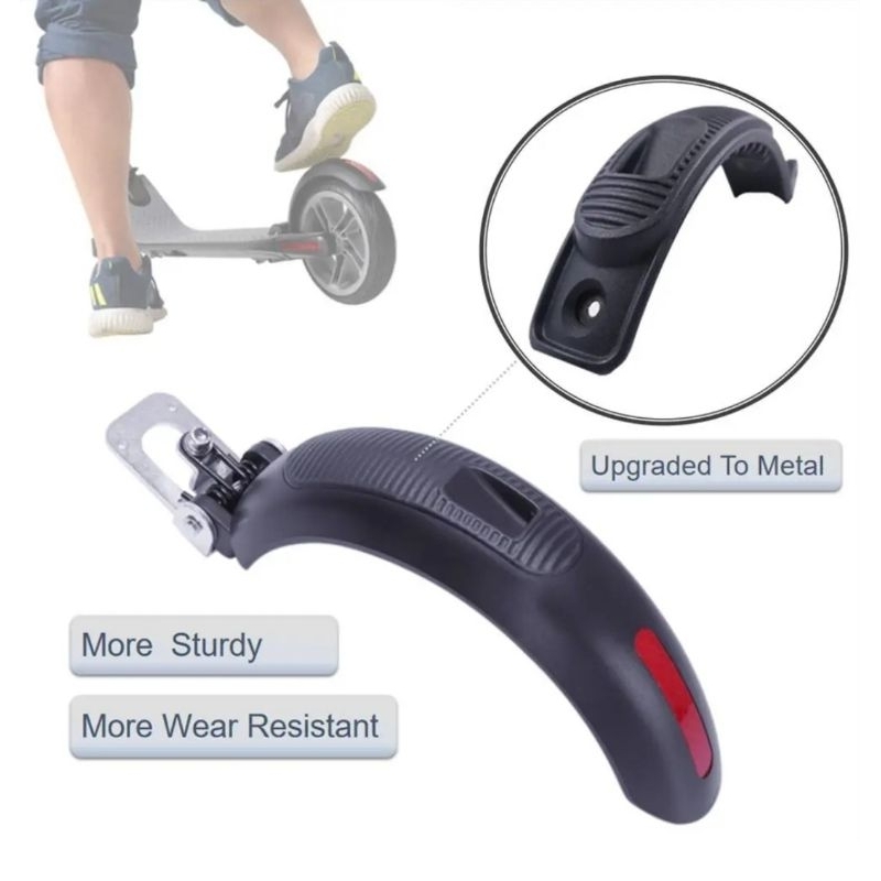 Rear fender mudguard Elektrik Skuter Ninebot ES1 / ES2 / ES4