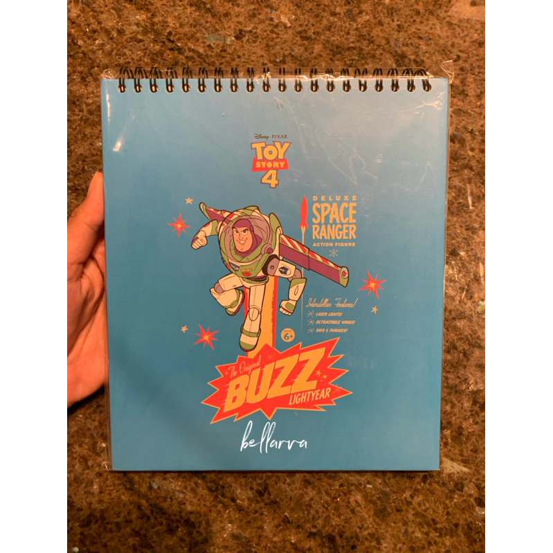

Notebook Toy Story Buzz Original Disney Pixar Daiso Korea