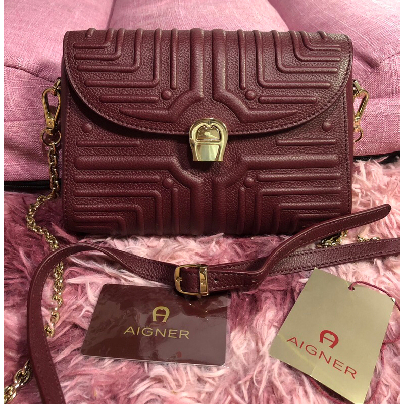 preloved tas aigner second ori