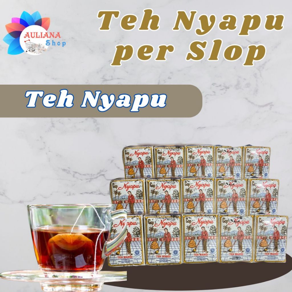 

Teh Nyapu Tubruk 1 Slop isi 10 Pcs