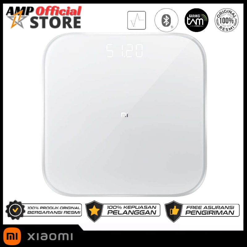 Timbangan Badan XIAOMI XMTZCO4HM MI Digital SMART SCALE 2 Body Weight Global Language Version Origin