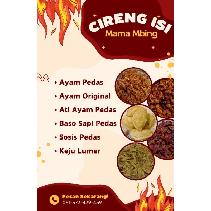 

Cireng isi mama mbing