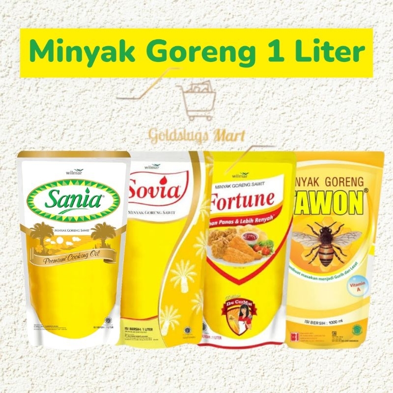 

Minyak Goreng 1 Liter All Varian / 1000ml