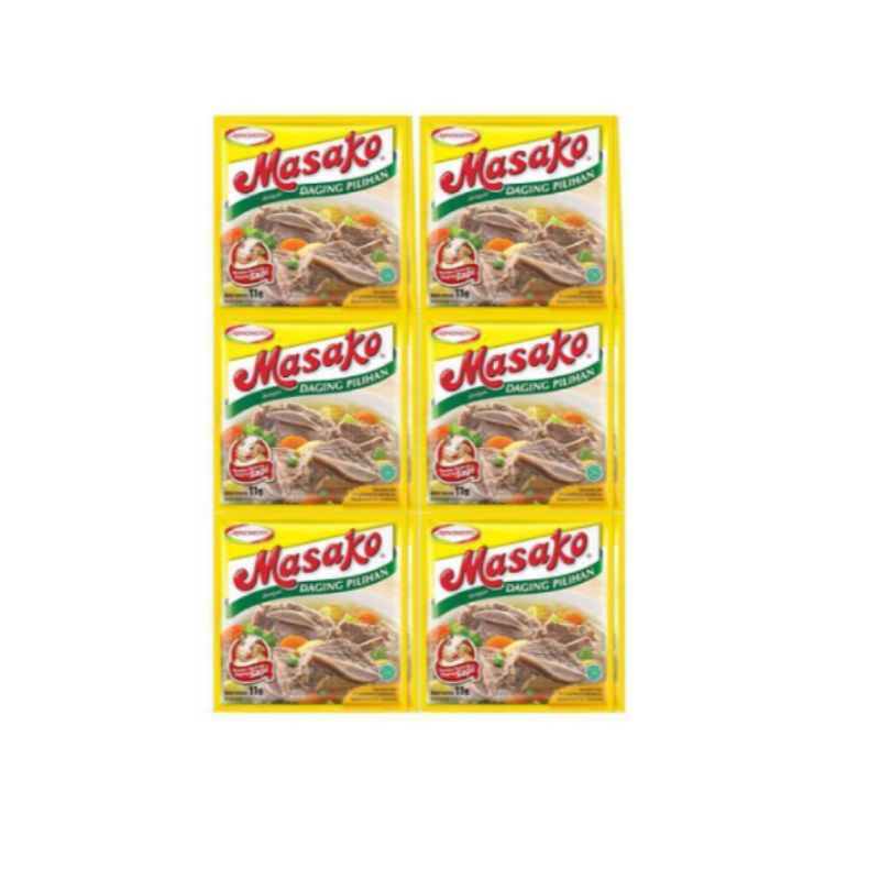 

LIVE EXTRA -MASAKO BUMBU PENYEDAP MASAKAN 500 ISI 12 SACHET 1 RENTENG
