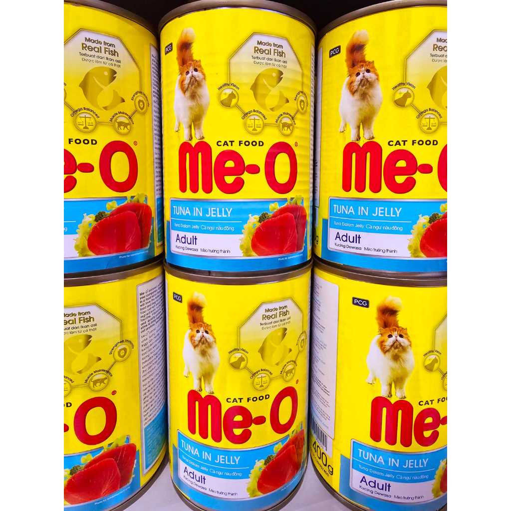 Meo Kaleng 400Gr - Makanan Basah Anak Kucing dan Kucing Dewasa